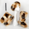 Fashion Winter Warm Indoor Outdoor Flat Furry Fluffy Long Haired Faux Fur Snow Slipper Boots for Women 