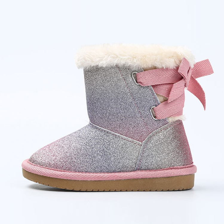 New Fashion Kids Winter Warm Ankle Boots