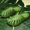 Men Summer Slippers Indoor Outdoor Wholesale Thick Bottom Sandals Turtle Backed bamboo Slides