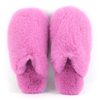 Custom Furry Warm Indoor Outdoor House Warm Closed Toe House Slippers