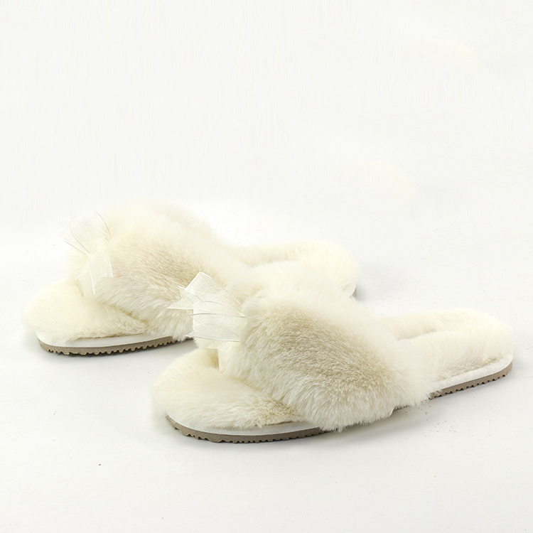 Indoor Outdoor Cute Bow Flip Flop Slippers