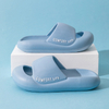 Unisex Summer Fashion Bathroom Thick Cloud Pillow Slides Slippers Sandals