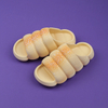 Summer Bread Slippers Cool Indoor Outdoor Funny Cloud Cushion Slides for Women