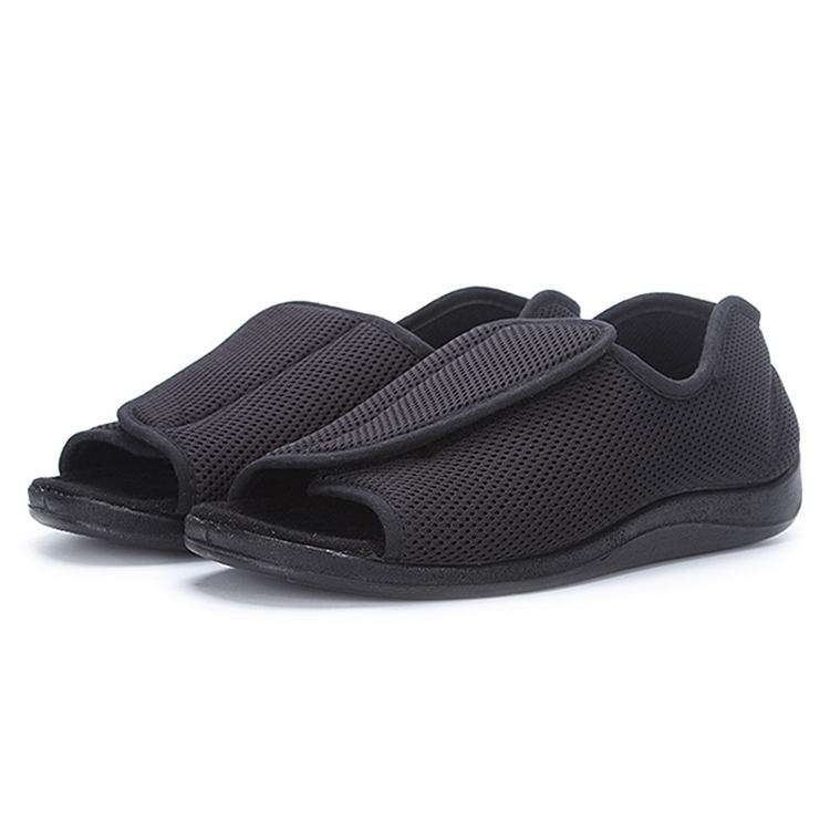Custom Summer Open Toe Crosby Adjustable Orthopedic Medical Slippers Diabetic Shoes Medical Big Size