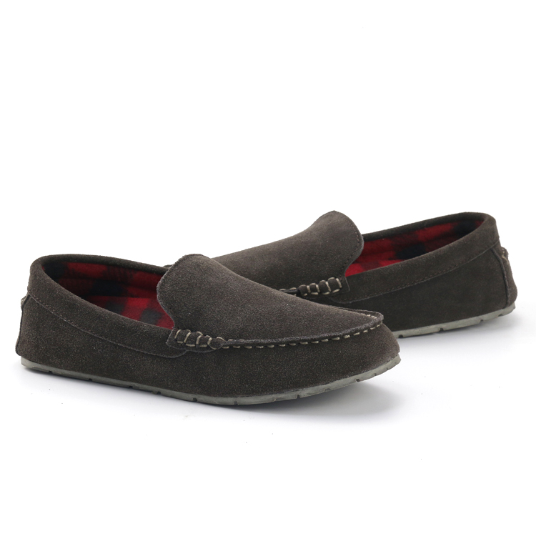 Men’s Spring Soft Outdoor Casual Shoes Moccasin Slippers Custom Logo