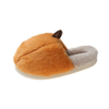 Halloween New Arrival Women Indoor Outdoor Closed Toe Fluffy House Pumpkin Plush Slippers