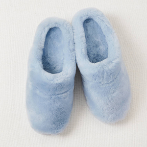 Custom Indoor Outdoor Fuzzy Sheepskin Slippers