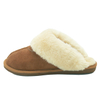 Custom Winter Warm Bedroom Flat Indoor Outdoor Genuine Leather Fluffy Australia Sheepskin Slippers Women 