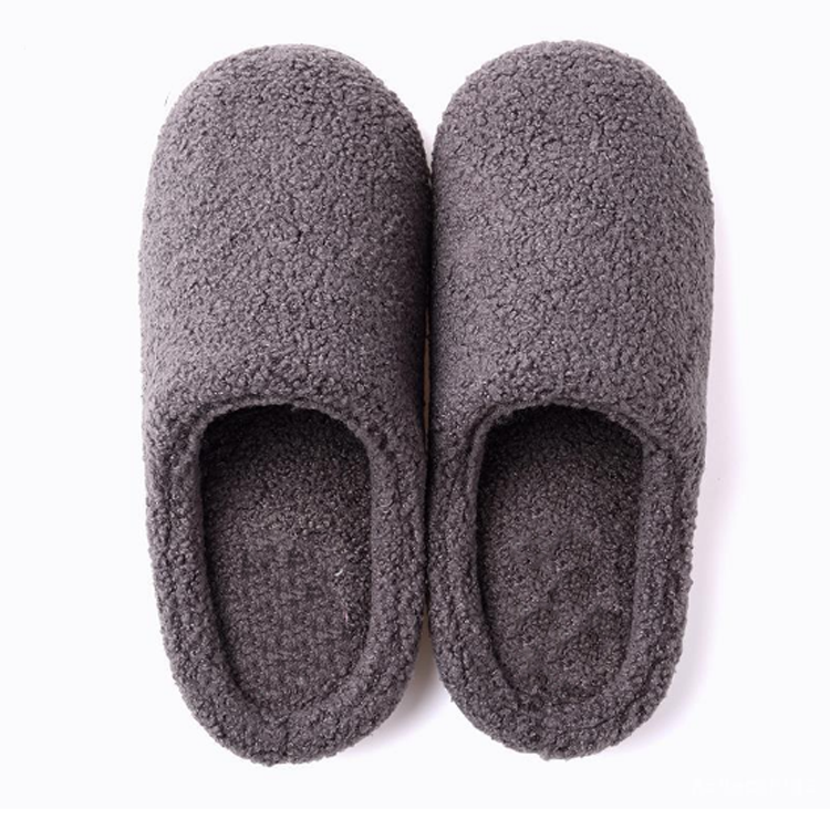 Women’s Pink Winter Closed Toe Comfy Home Soft Cozy Bad Bunny Smile Plush Slippers