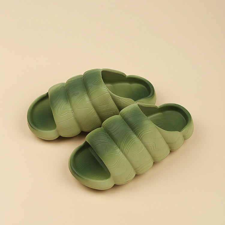 Summer Bread Slippers Cool Indoor Outdoor Funny Cloud Cushion Slides for Women